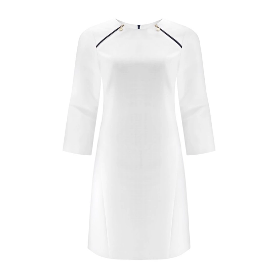 Meclo biała sukienka medyczna NINA 1
